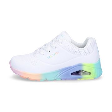 Skechers Skechers Damen Sneaker Uno Rainbow Souls weiß multi Sneaker