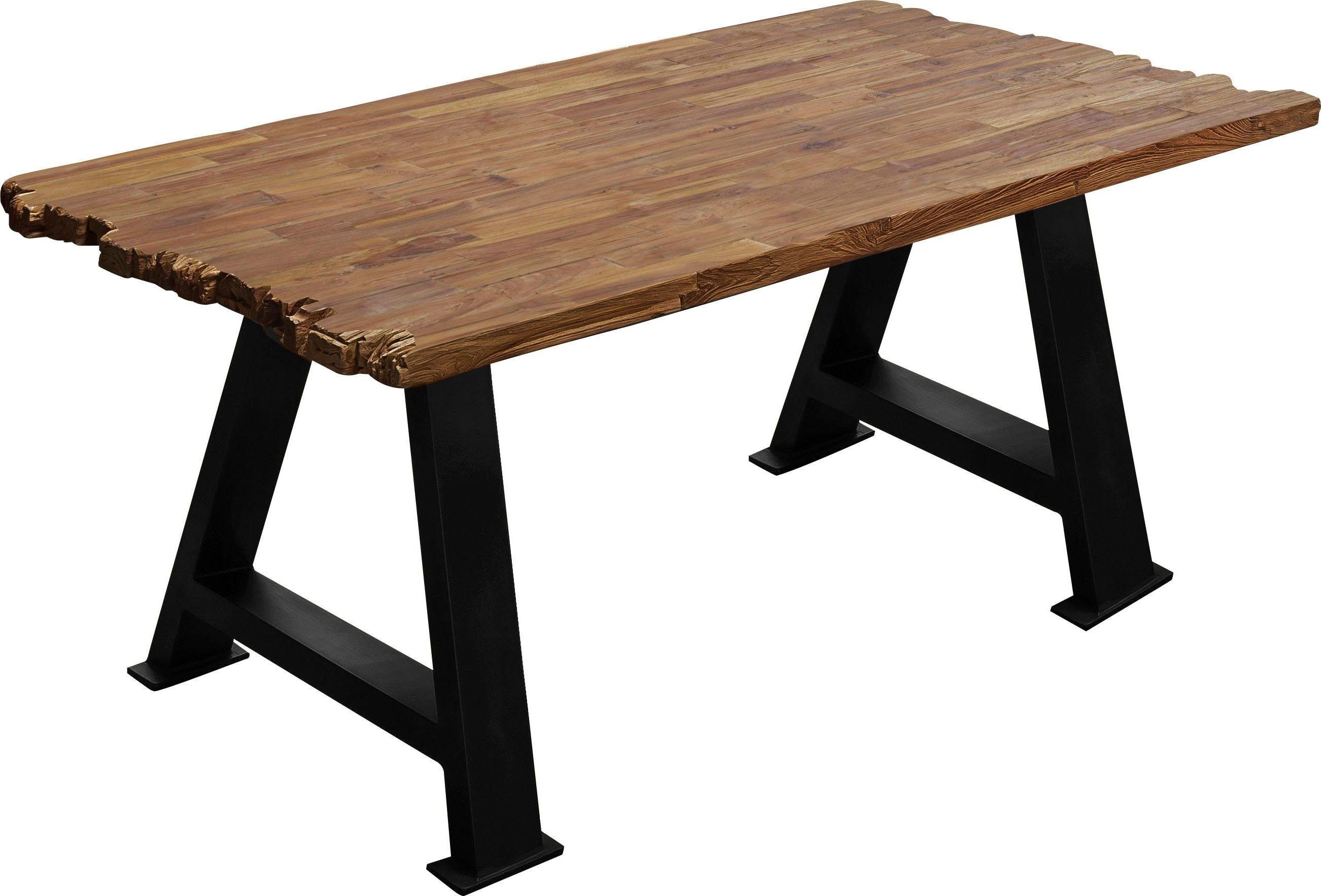 SIT Esstisch Tops&Tables, aus recyceltem Altholz