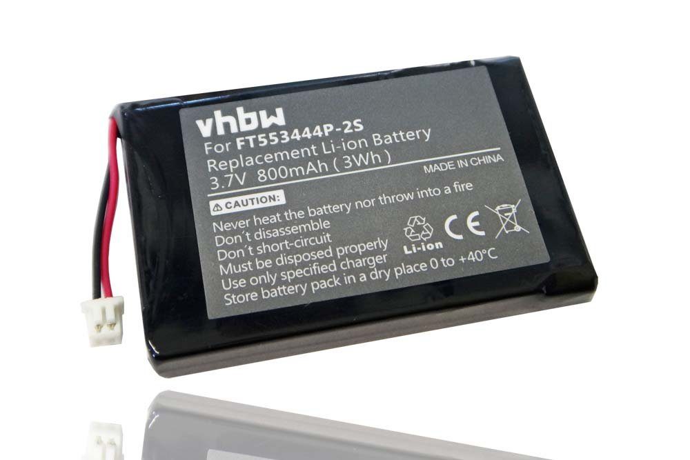 vhbw kompatibel mit Stabo freecomm 600 Set Akku Li-Ion 800 mAh (3,7 V) | Akkus und PowerBanks