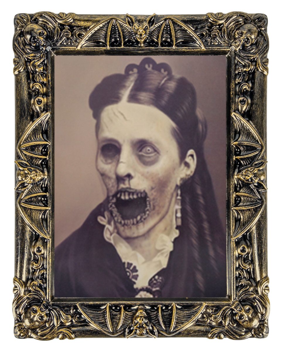 Dekoobjekt Sneaky Warden Betsy Hologram Portrait als Lenticul