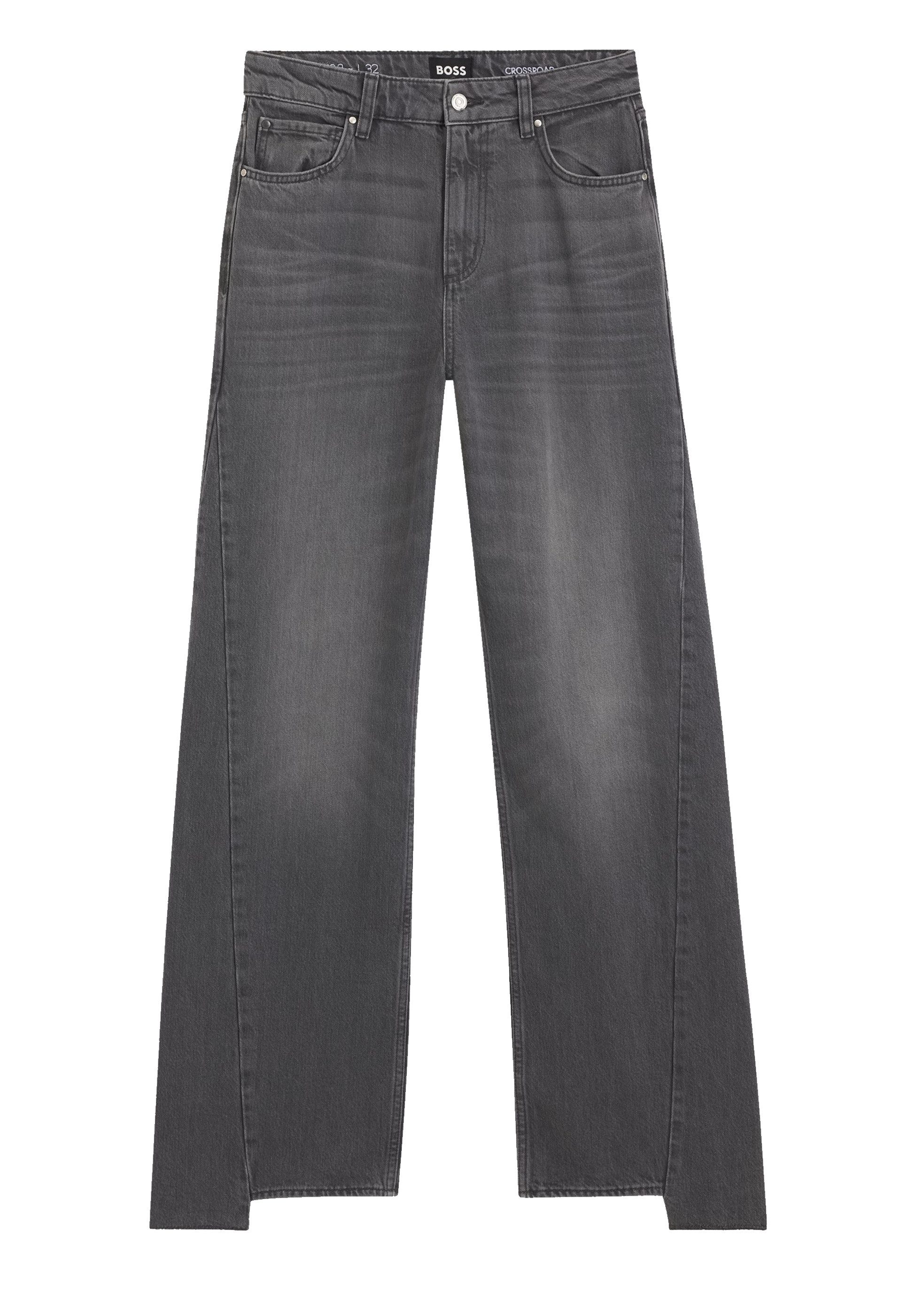 BOSS 5-Pocket-Jeans Crossroad aus festem Denim (1-tlg)
