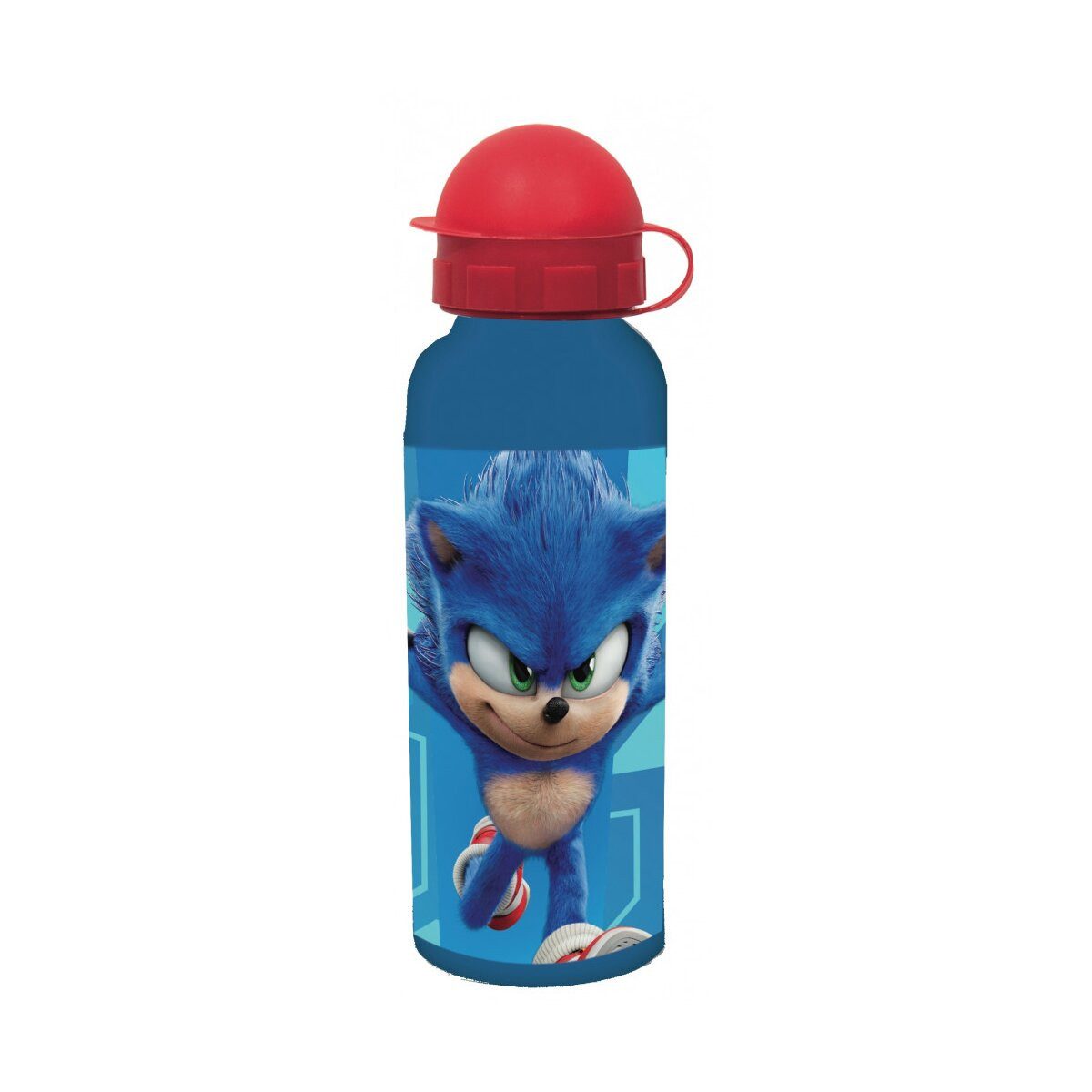 Sonic Trinkflasche Sonic the Hedgehog Speed Aluminiumflasche 520 ml – Sport & Freizeit