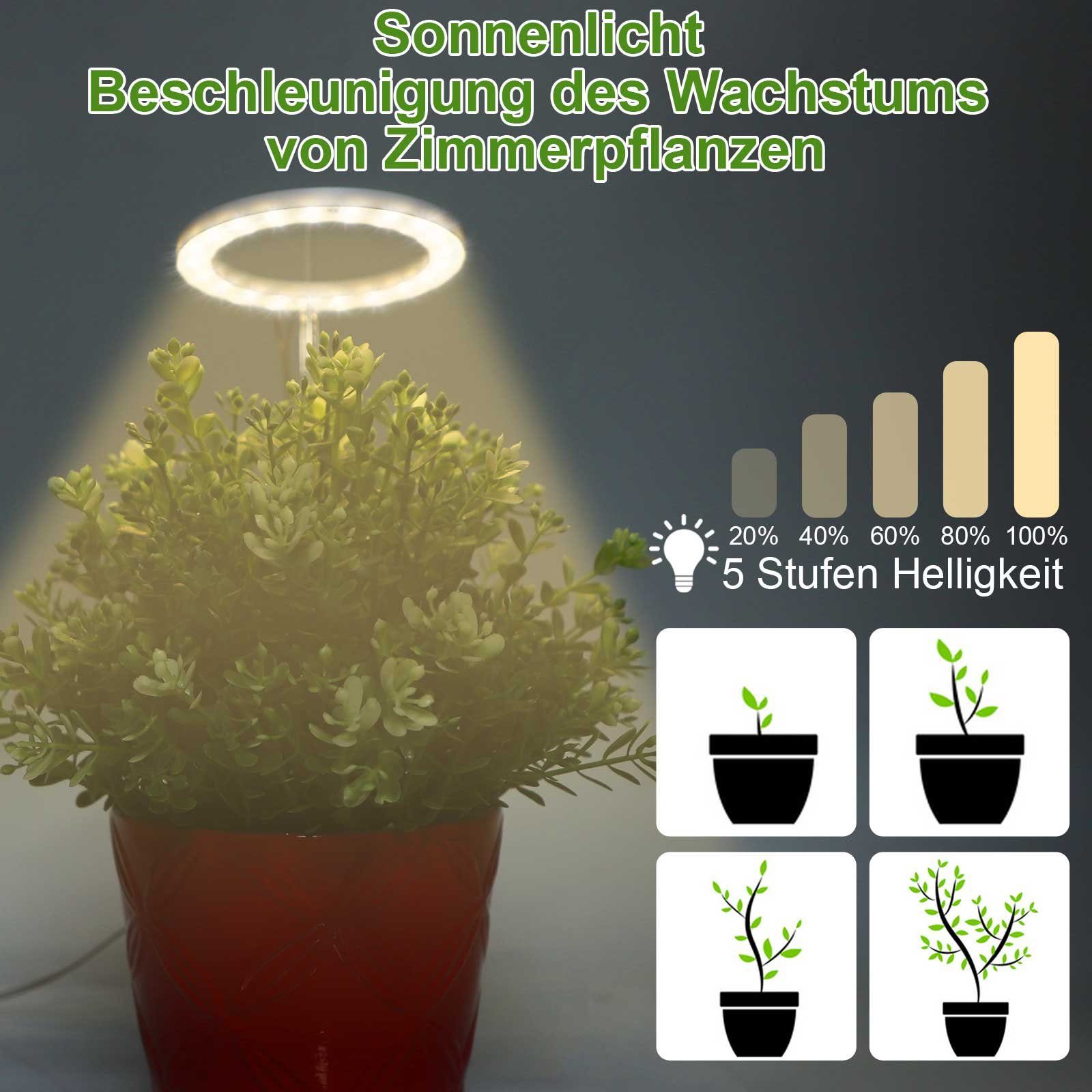 MUPOO Pflanzenlampe LED Pflanzenlampe, Timer Pflanzenlicht, günstig online kaufen