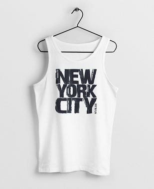 Neverless Tanktop Herren Tank-Top New York City Schriftzug Print Fashion Streetstyle Muskelshirt Neverless® mit Print