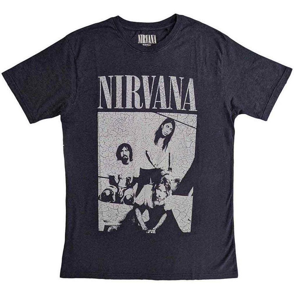 Nirvana T-Shirt Sitting Distressed Sitting Distressed