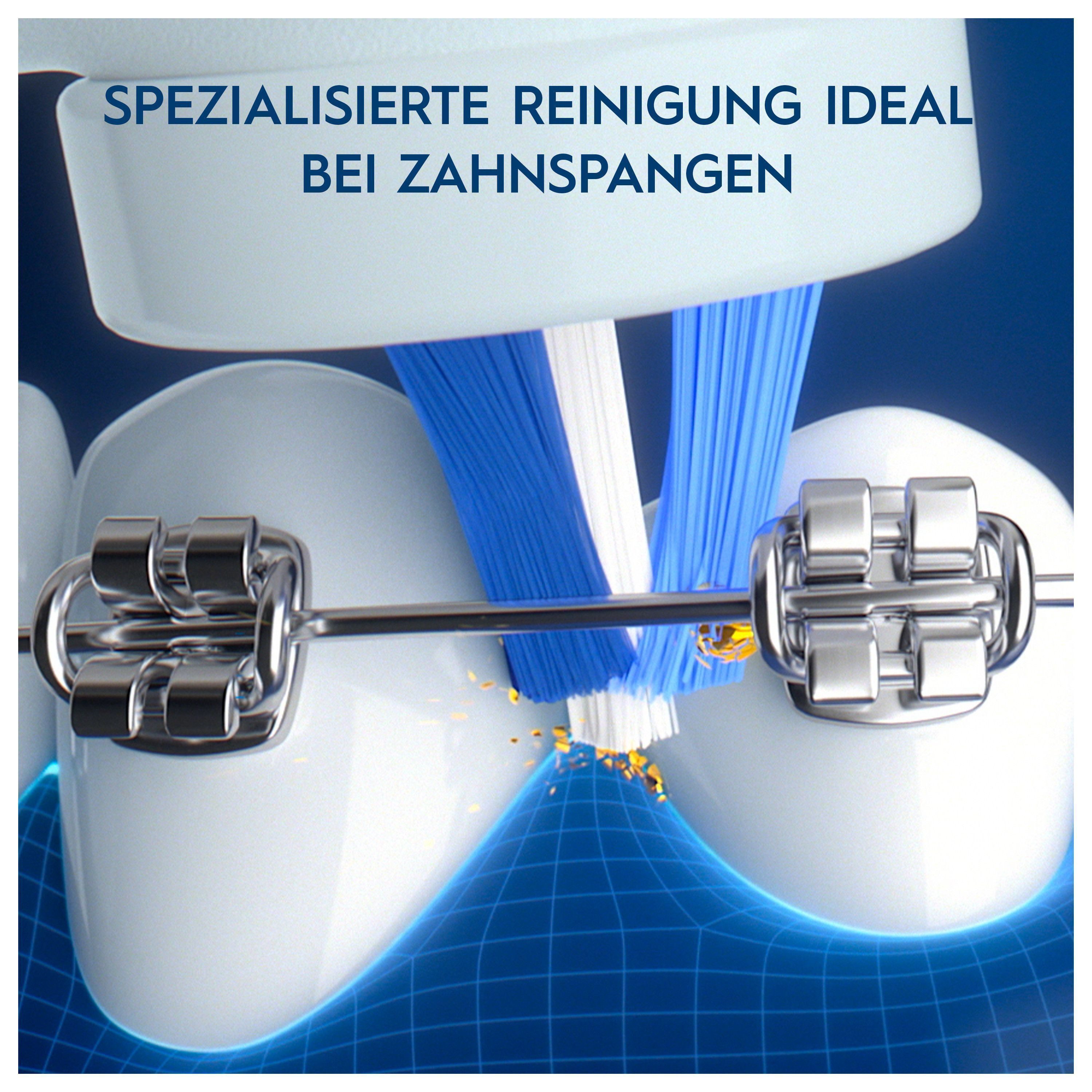 Oral-B Elektrische Zahnbürste iO My Way, Aufsteckbürsten: 2 St., iO Technologie