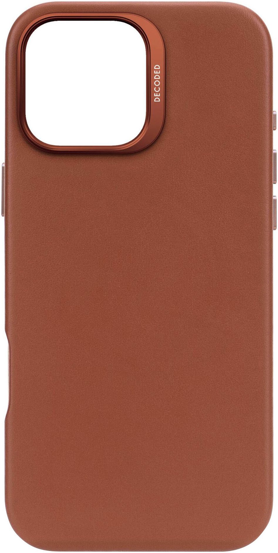 DECODED Smartphone-Hülle Leather Backcover iPhone 16 Pro Max