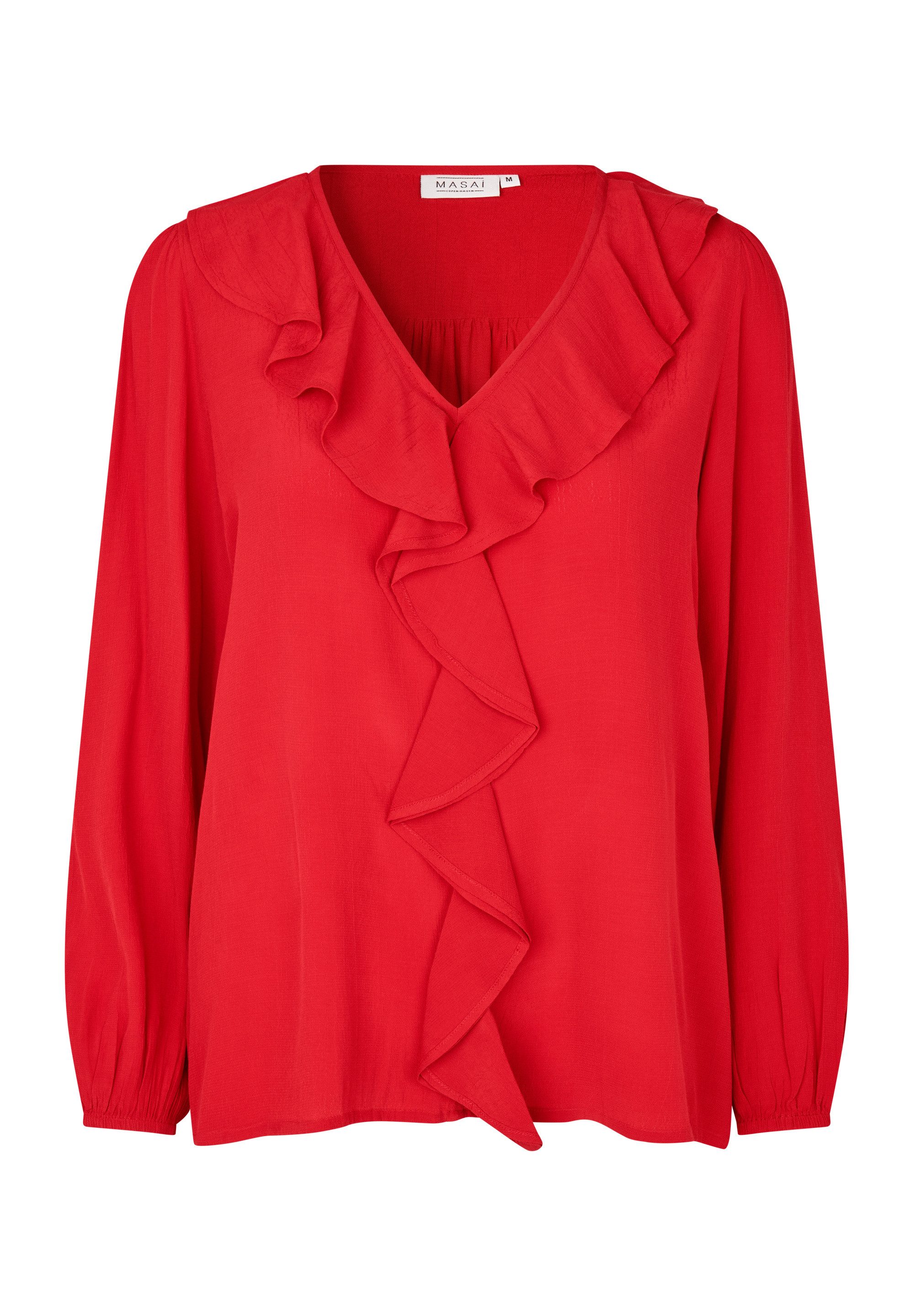 Masai Langarmbluse MaBeauna Leichter Fall, sanfte Textur, zeitloser Akzent günstig online kaufen