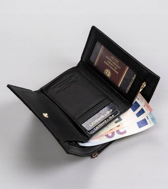 PETERSONⓇ Geldbörse Damen Brieftasche Leder Portmonee Geldbörse RFID Schutz elegant klein, Brieftasche, die Ihre Erwartungen erfüllt.