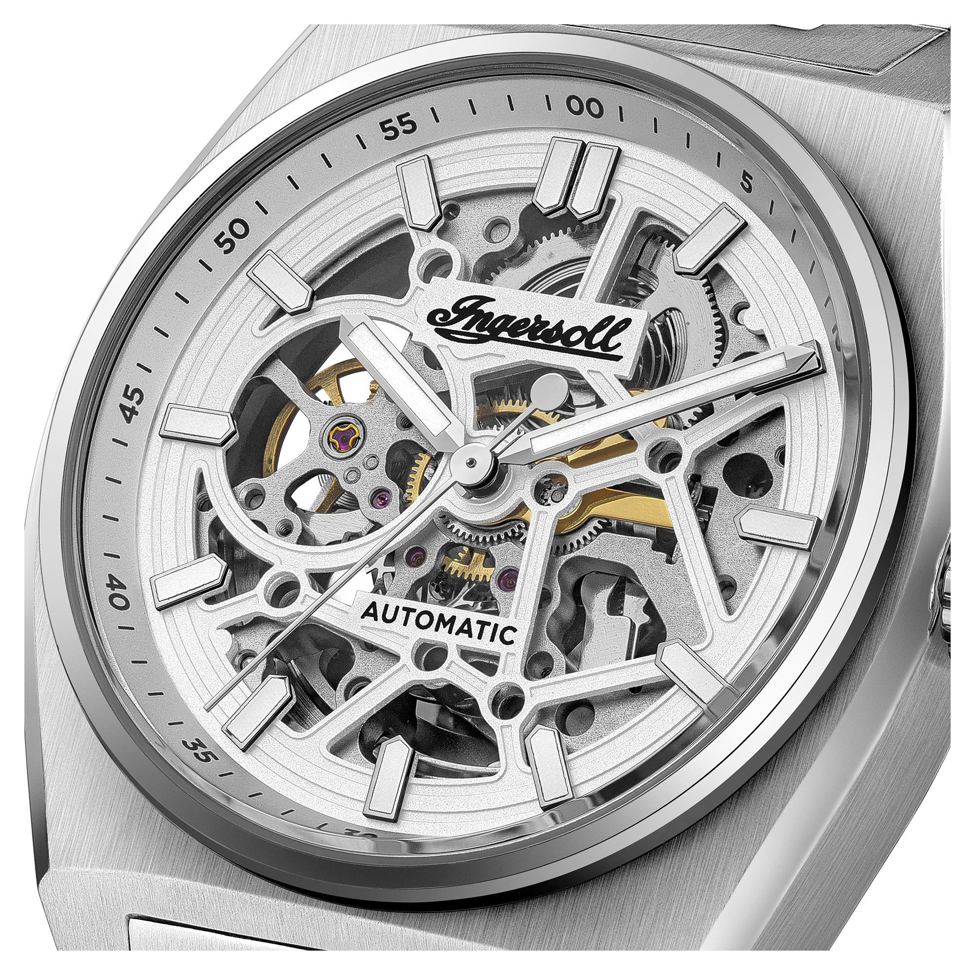 Ingersoll Automatikuhr The Vert Herrenuhr 43 automatik Herren