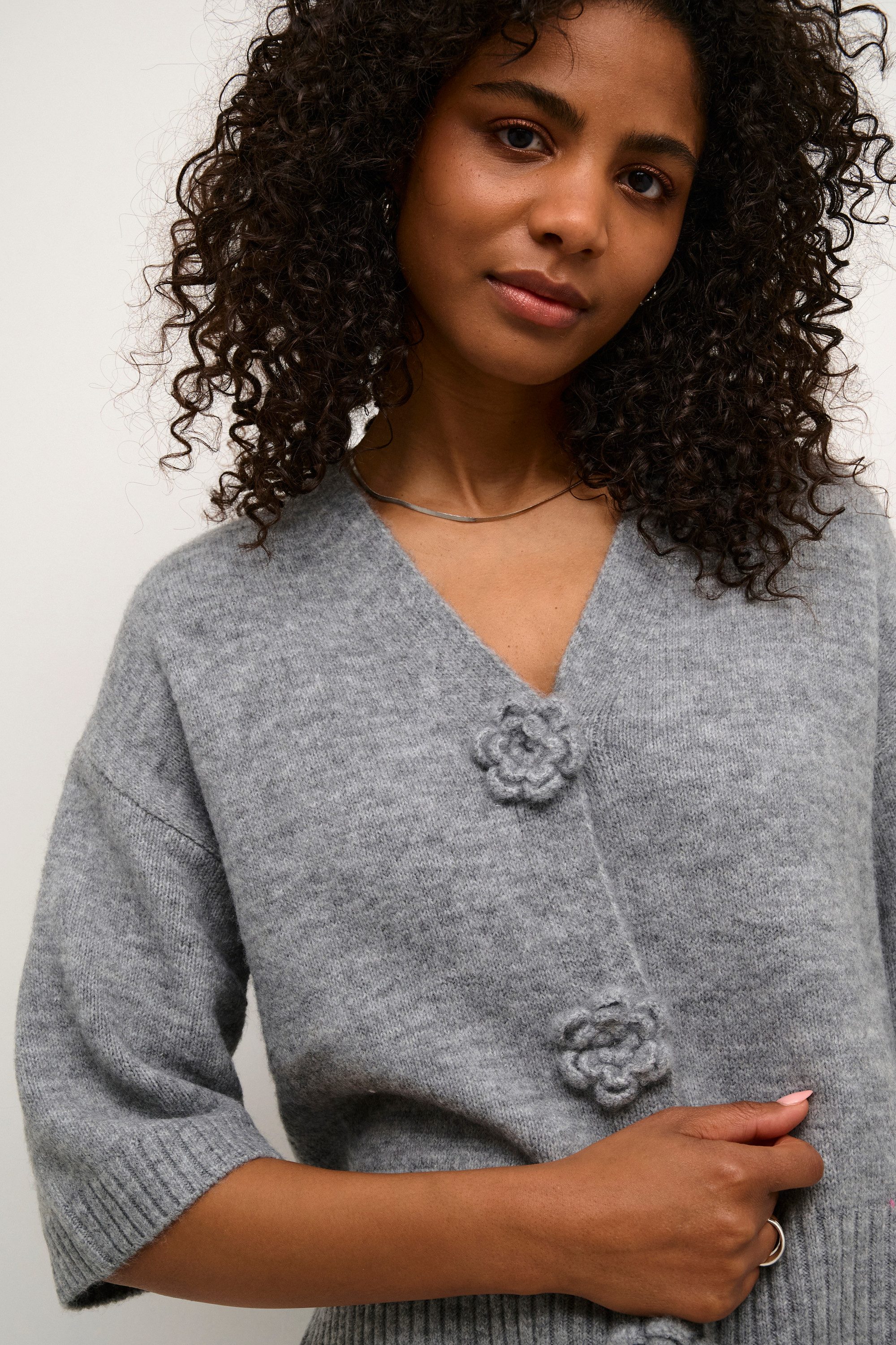 KAFFE Cardigan Strickjacke KArosie