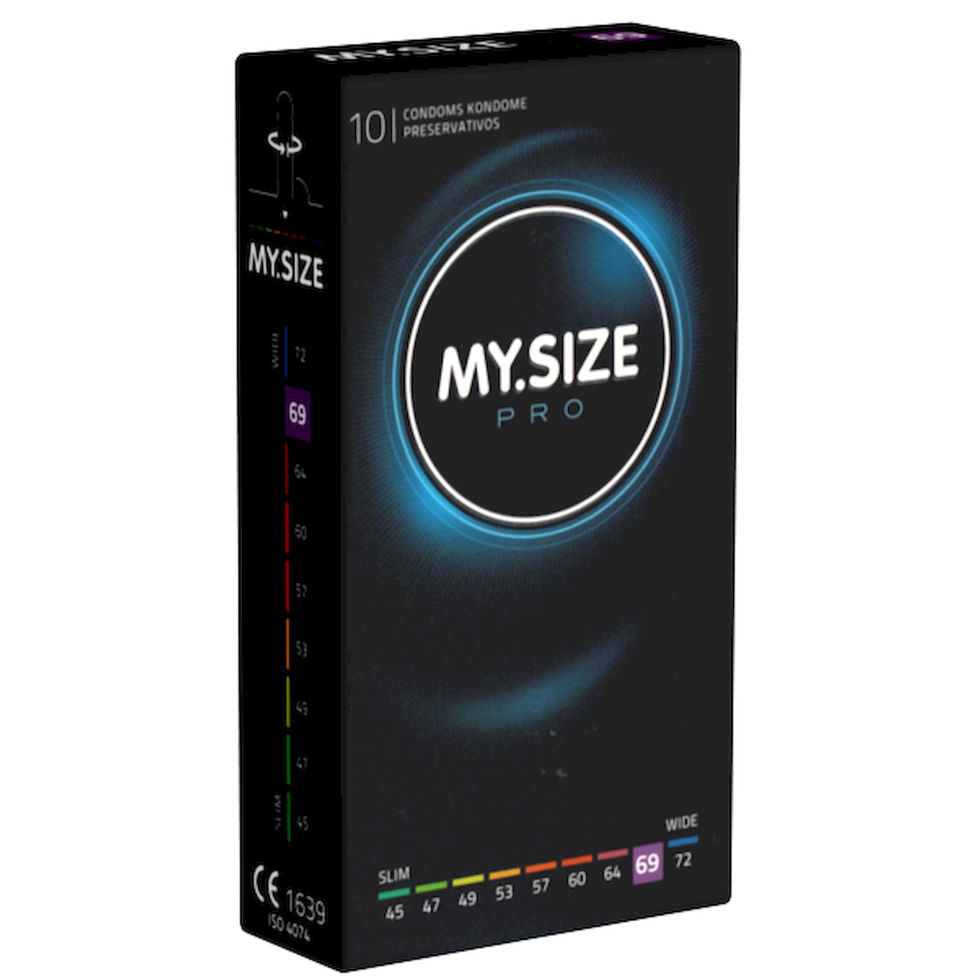 MY.SIZE Презервативы My.Size PRO Single: Размер 7 (69mm), 10 Презервативы
