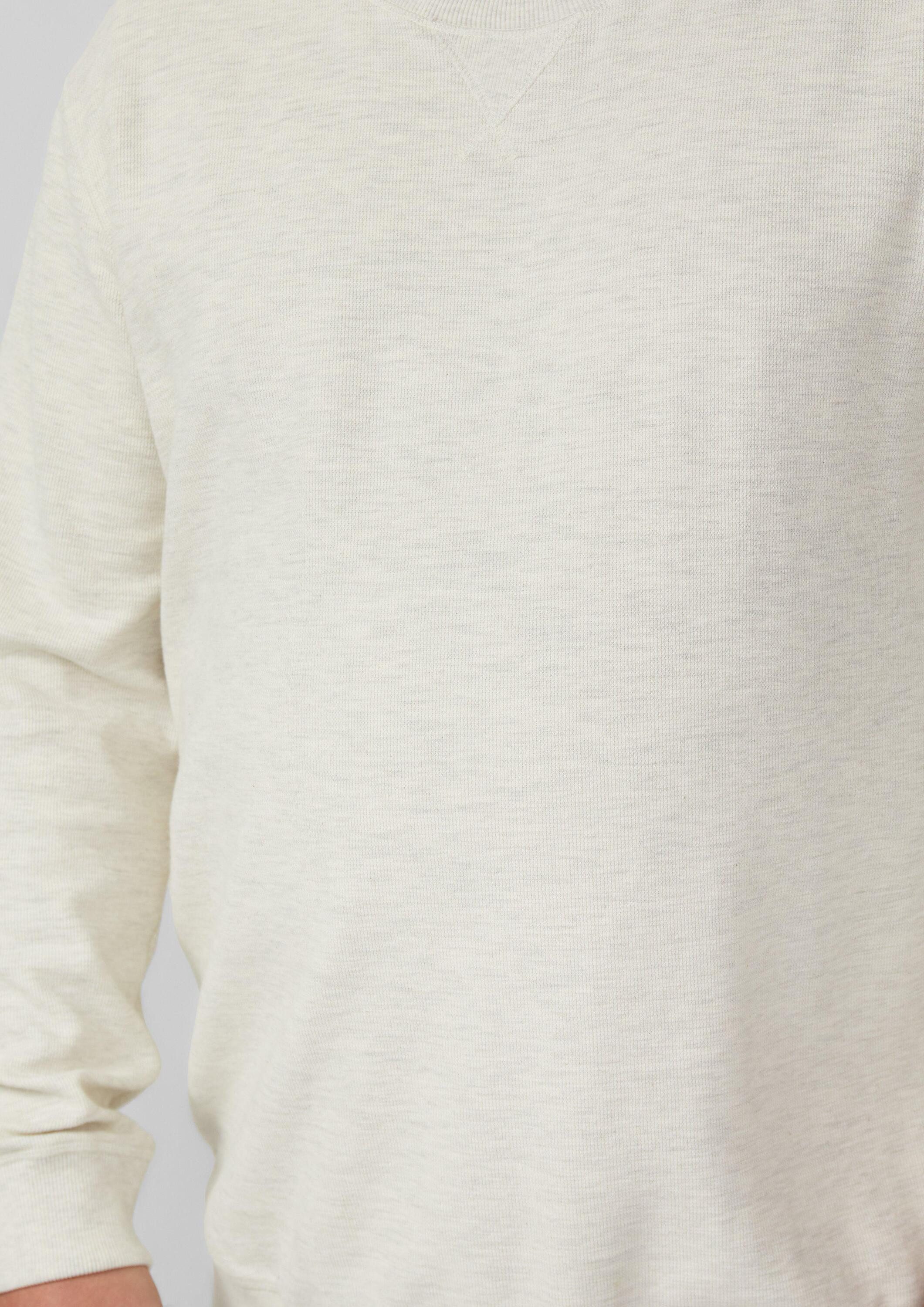 s.Oliver Sweatshirt Sweatshirt Strukturiertes Sweatshirt mit Rippbündchen
