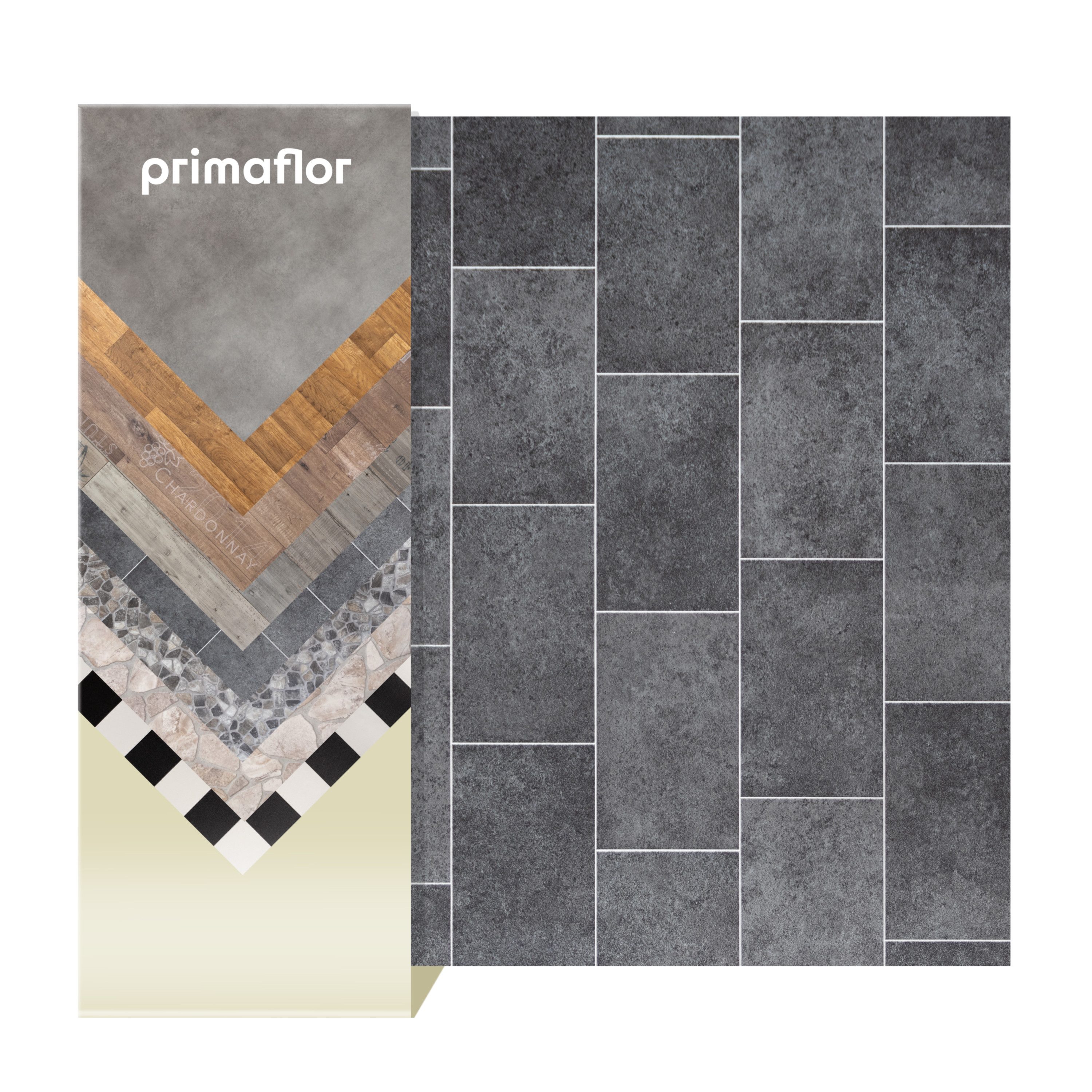 Primaflor-Ideen in Textil Vinylboden Vinylboden CV Bodenbelag TRONTO Fliese Palermo, Starke Nutzschicht