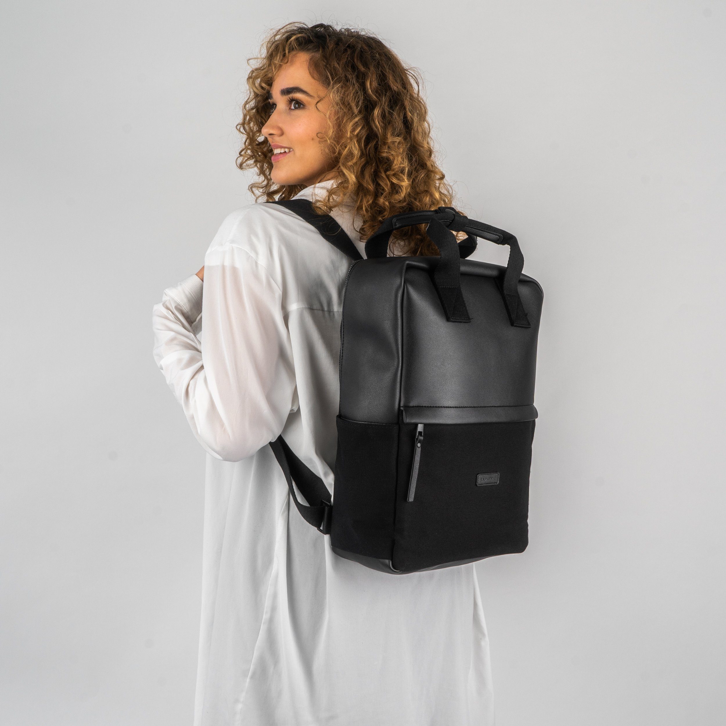 Expatrié Rucksack MILA Rucksack Damen, Tagesrucksack, Laptop Fach, Laptopfach