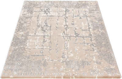 Teppich »Lara 706«, Sehrazat, rechteckig, Höhe 10 mm, Hoch-Tief-Struktur, mit Glanz, Wohnzimmer