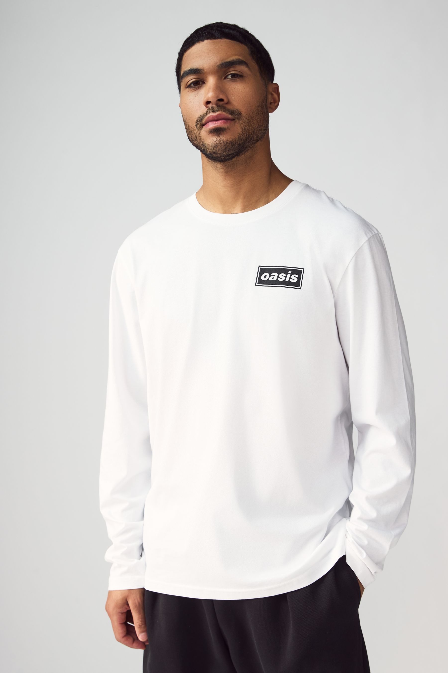 Next Langarmshirt Rundhalsshirt – Regular Fit (1-tlg)