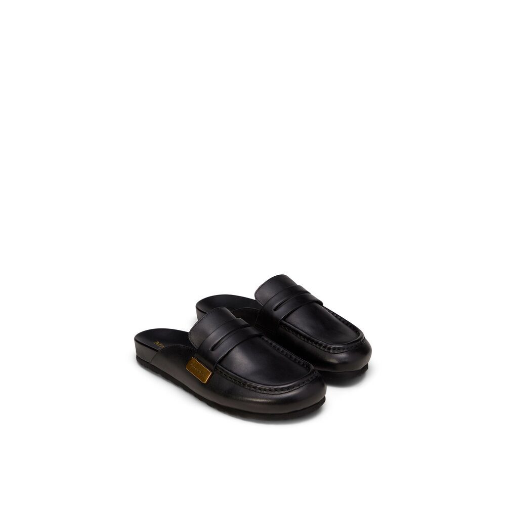 Marc O'Polo Marc O´Polo - Mule Model Floria - Schwarz Pantolette günstig online kaufen