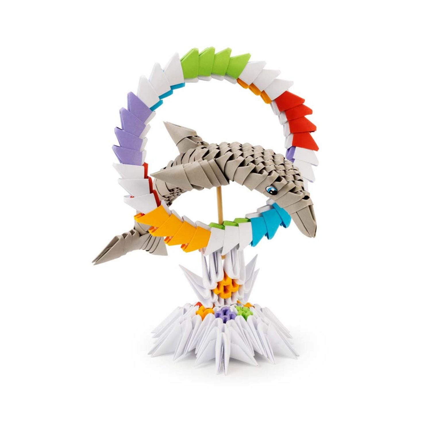 Triton Kuscheltier ORIGAMI 3D - Dolphin