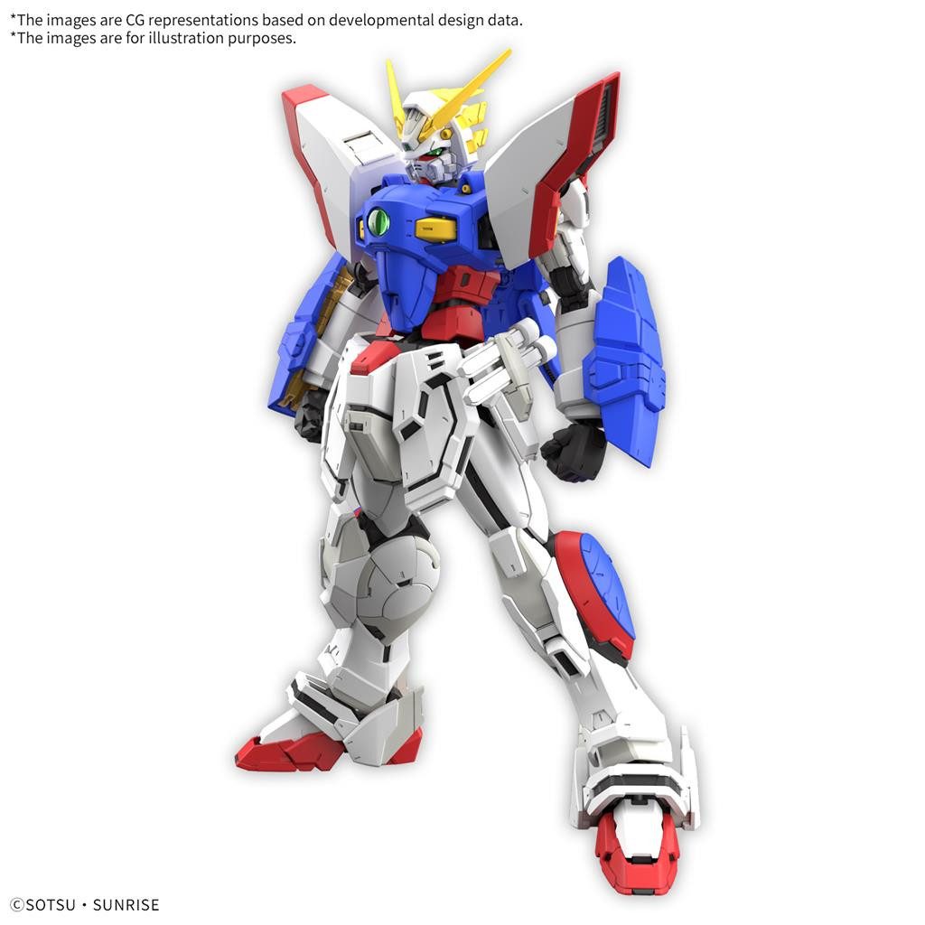 Bandai Modellbausatz RG 1/144 SHINING GUNDAM, Maßstab 1/144