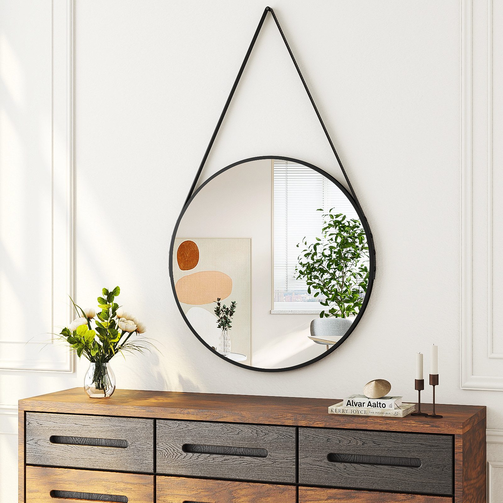 Hopibath Wandspiegel Flur modern Flurspiegel Rund günstig online kaufen
