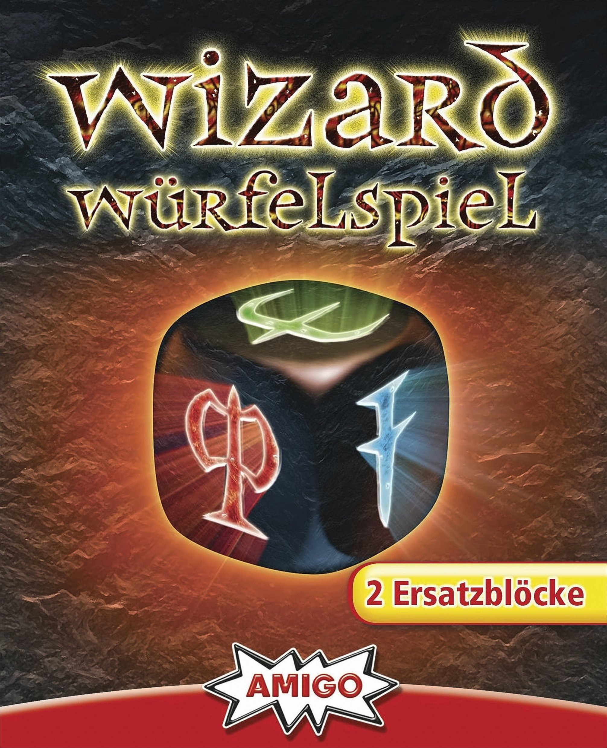 AMIGO Spiel Wizard Würfelspiel Ersatzblöcke