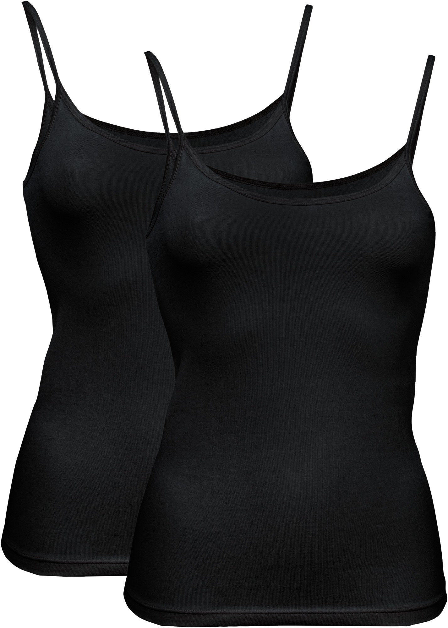 Erwin Müller Unterhemd Damen-Unterhemd 2er-Pack Single-Jersey günstig online kaufen