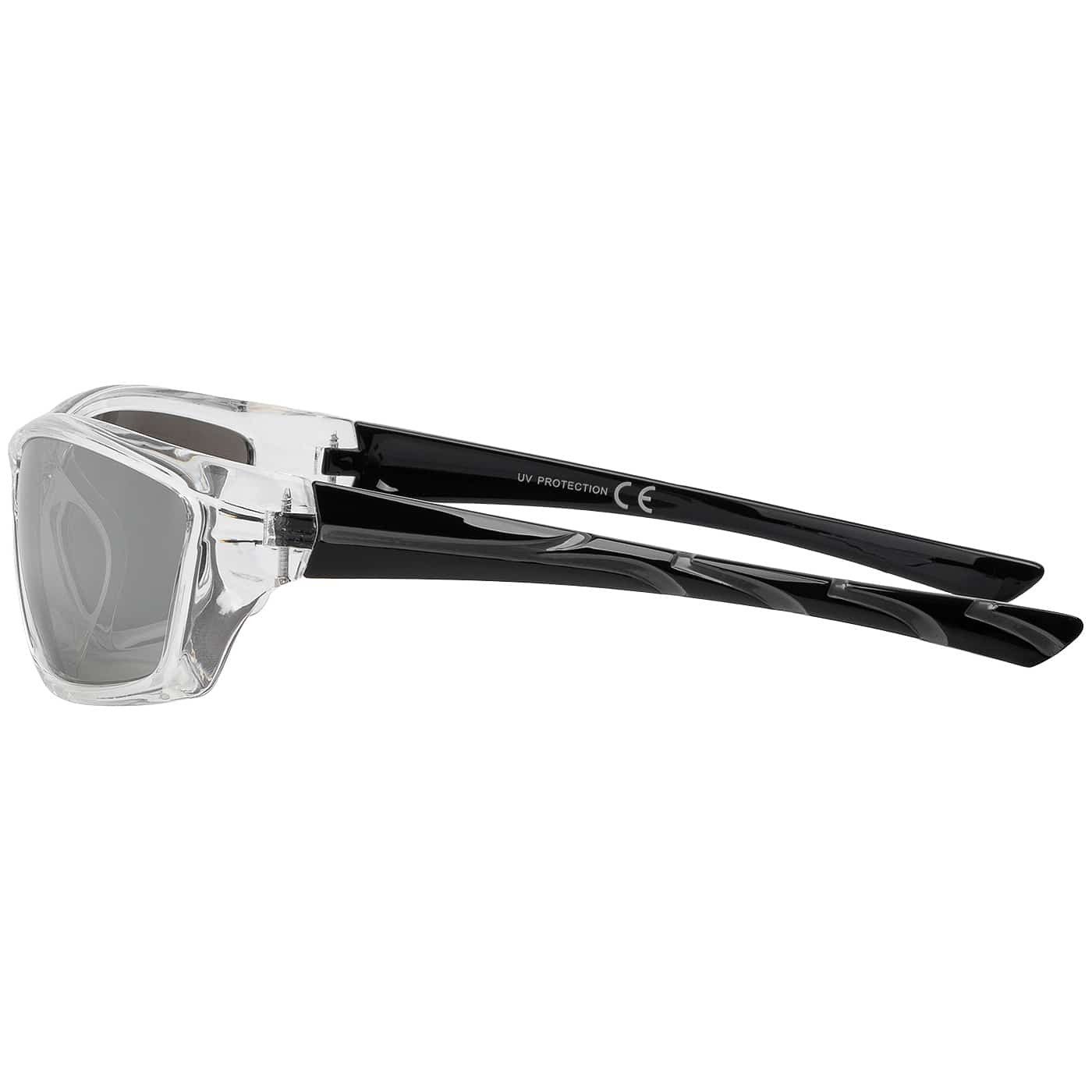 BEZLIT Eyewear Pilotenbrille Unisex Sonnenbrille Sportlich verspiegelt (1-St) mit schwarzen Linsen, Rot/Gelb, Blau und Blau Lila