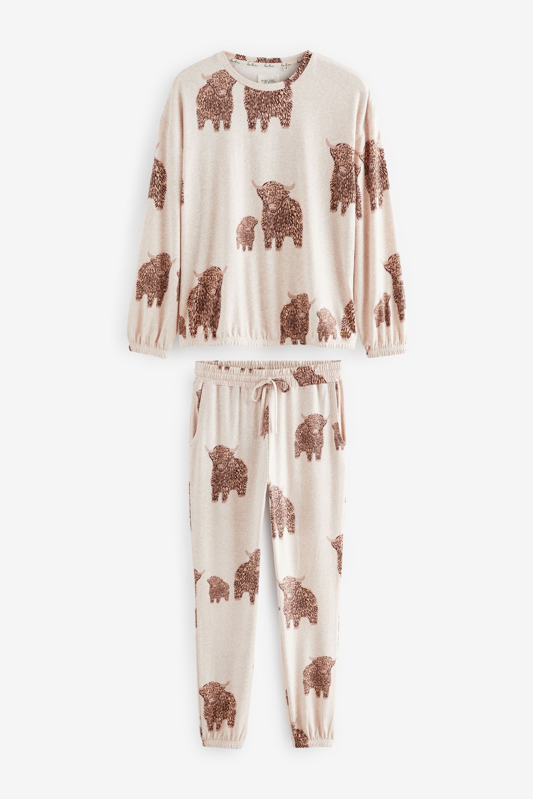 Next Pyjama Weicher, langärmeliger Schlafanzug (2 tlg) günstig online kaufen