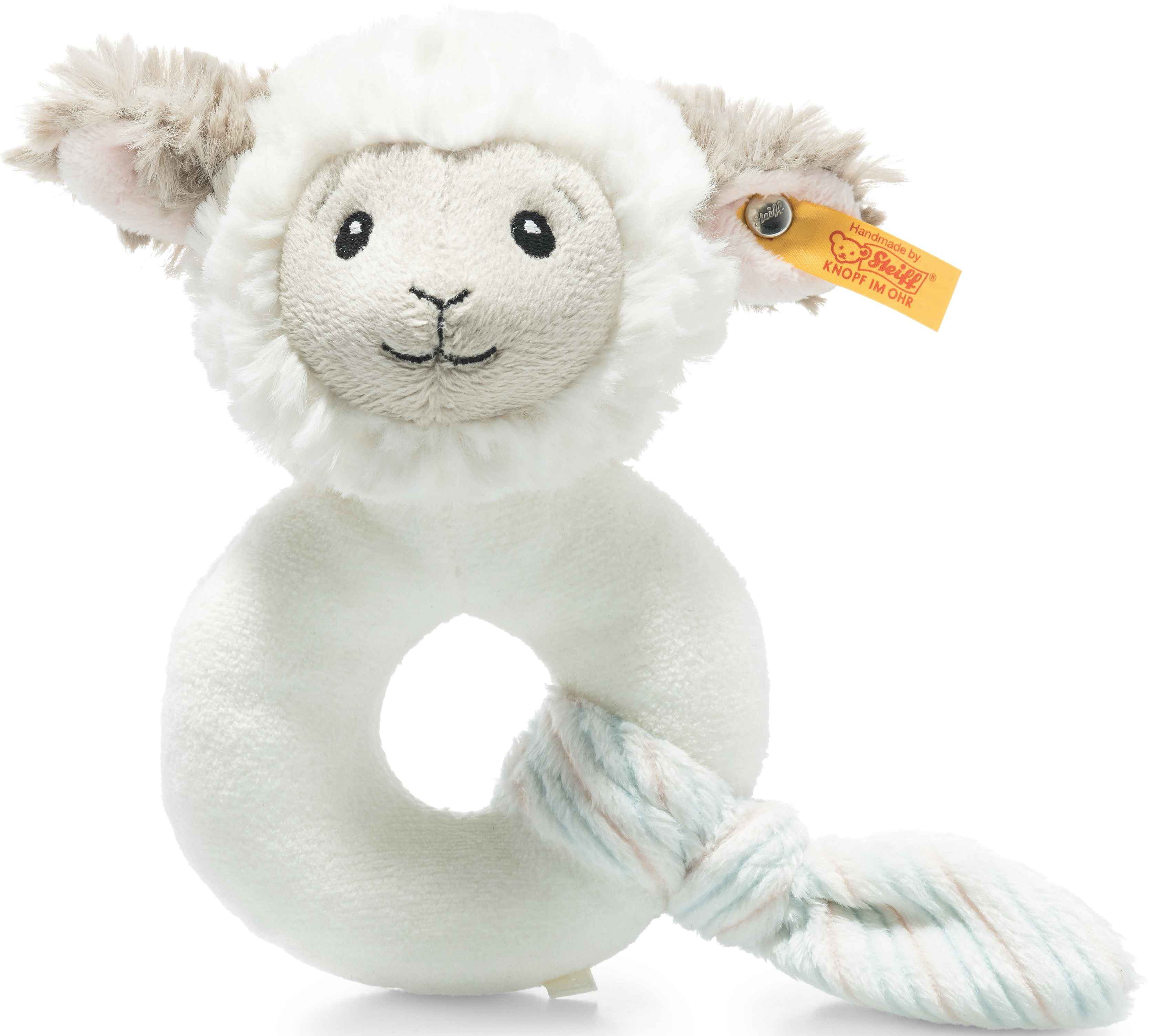 Image of Steiff Greifling »Soft Cuddly Friends Lita Lamm«, mit Rassel