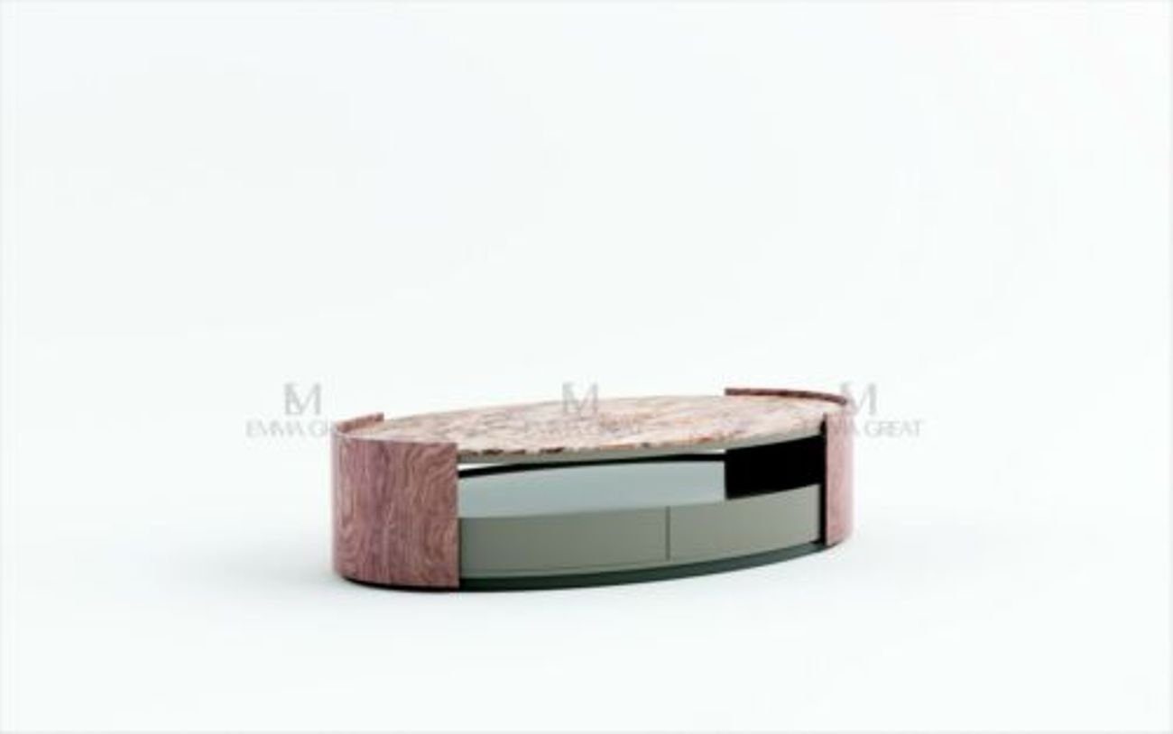 JVmoebel Couchtisch Designer Oval Couchtisch Wohnzimmertisch Kaffeetisch Sofa Tisch