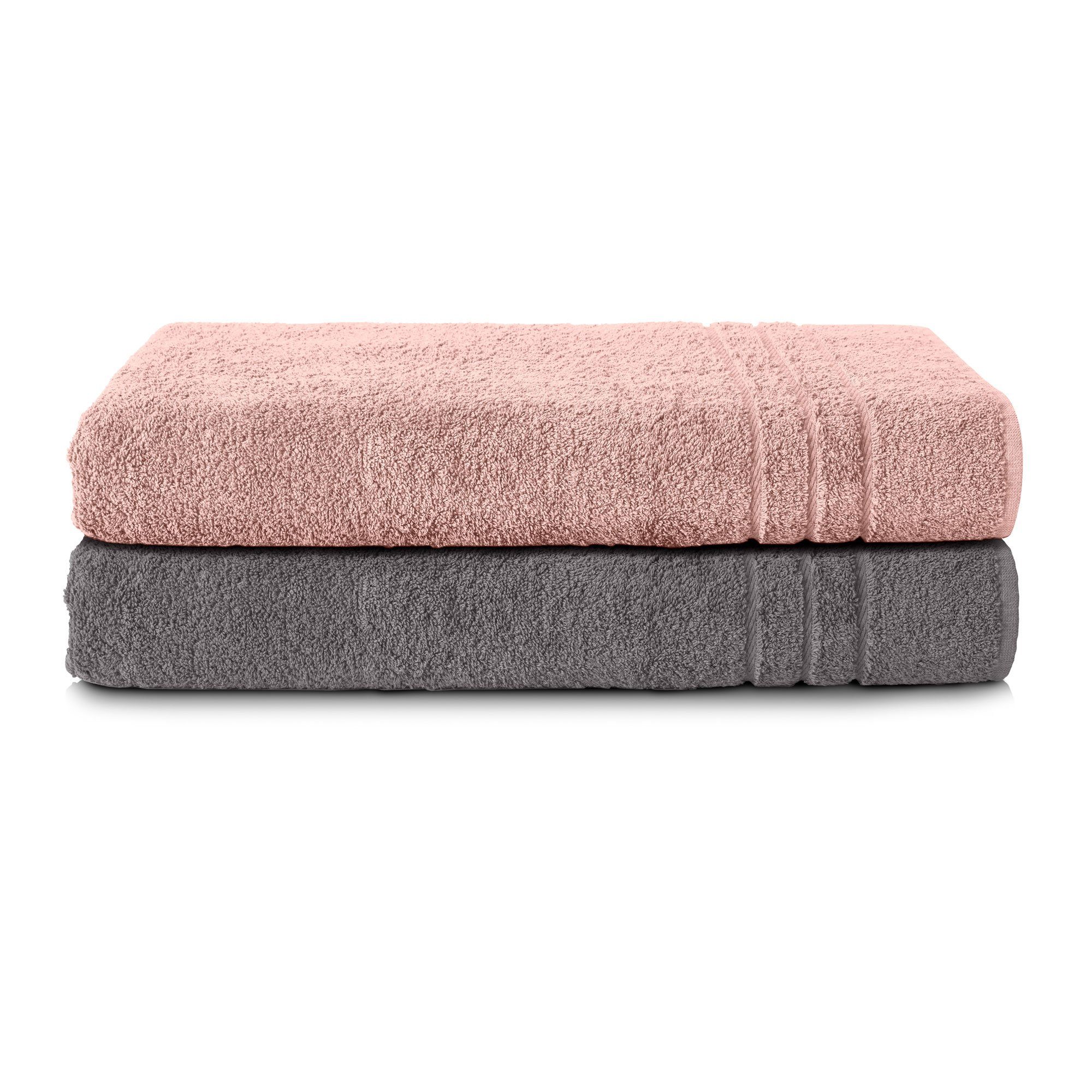 Komfortec Saunatuch 80x200 cm Saunatücher Set günstig online kaufen
