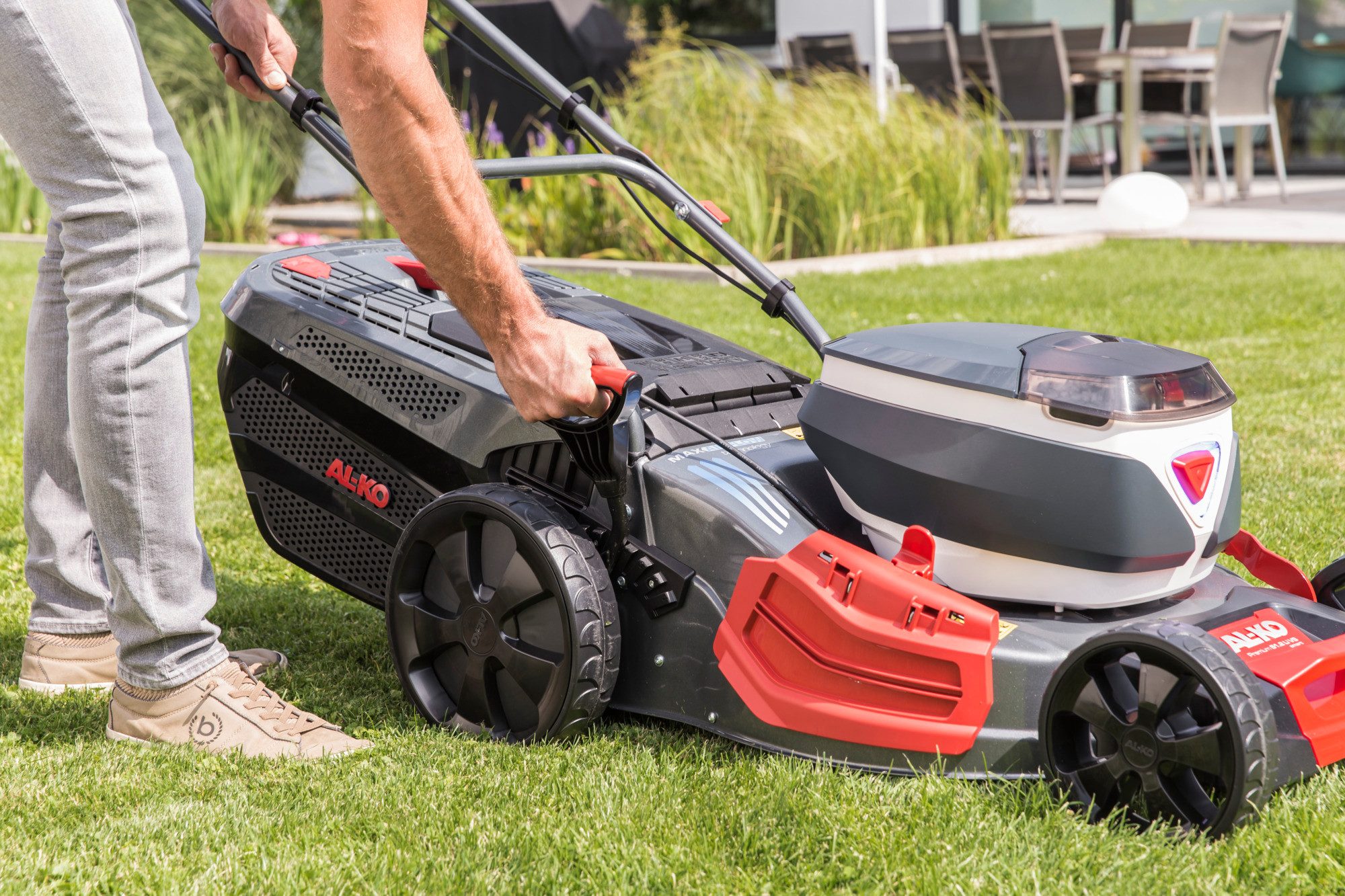 AL-KO Akkurasenmäher 512 Li VS-W Premium, 51 cm Schnittbreite, inkl. Akku und Ladegerät