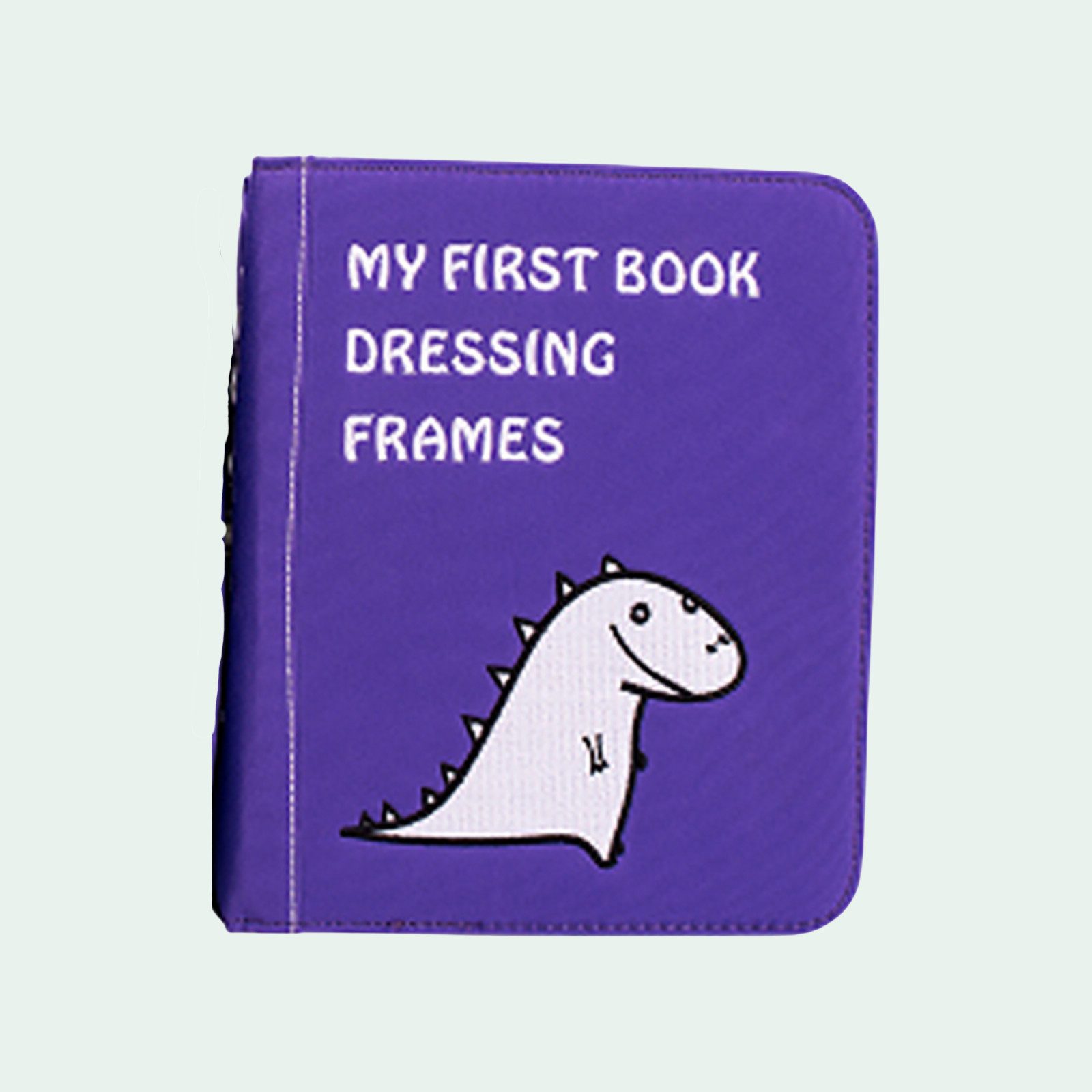 My First Book Lernspielzeug Montessori Quiet Book, Dressing Frame Sensorik, Set inkl. Rucksack, Busy Book, Beschäftigung ab 3 Jahren, Reisespielzeug, Geschenk