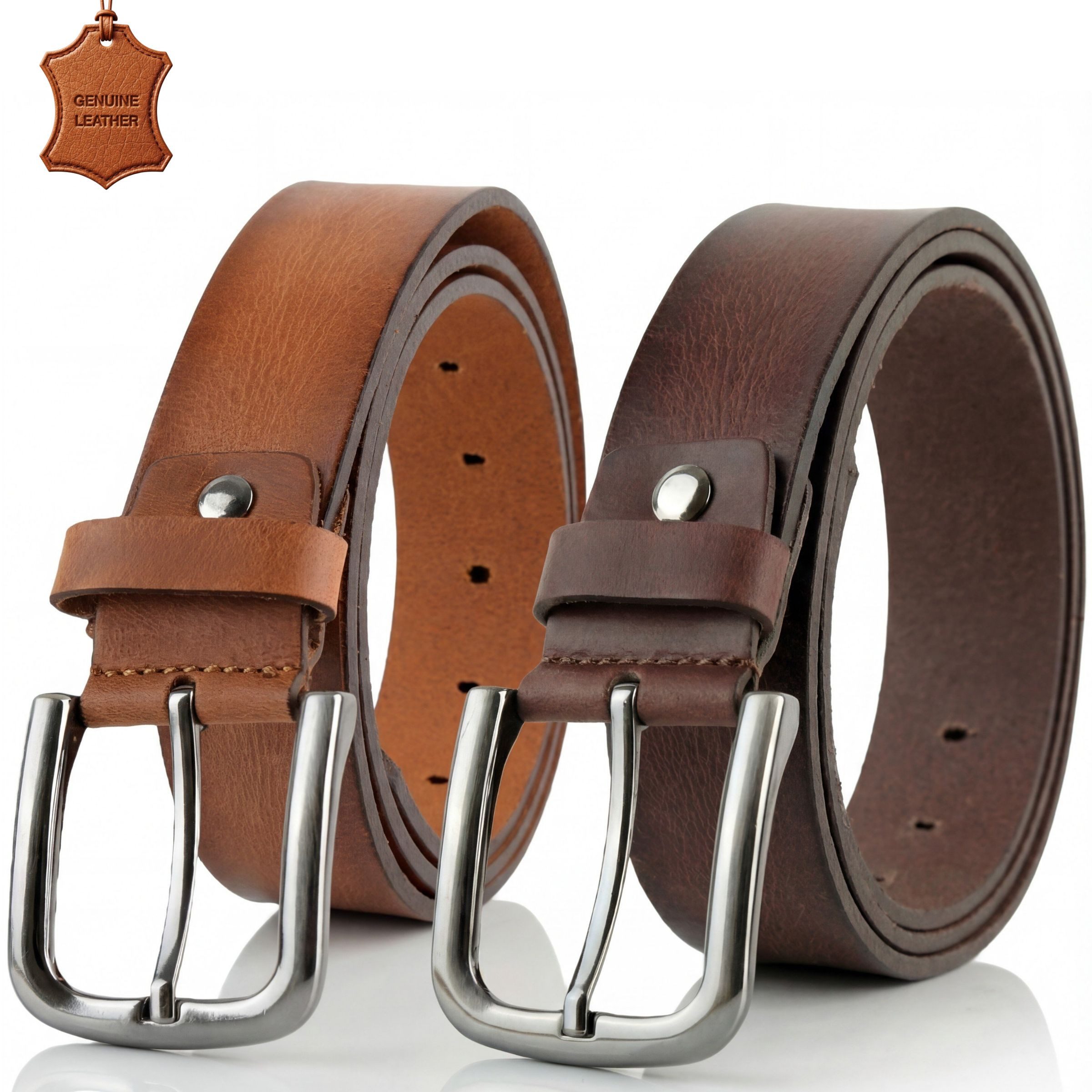 herémood Ledergürtel Gürtel Herren 4 cm Ledergürtel Jeans Premium Herren Ge günstig online kaufen
