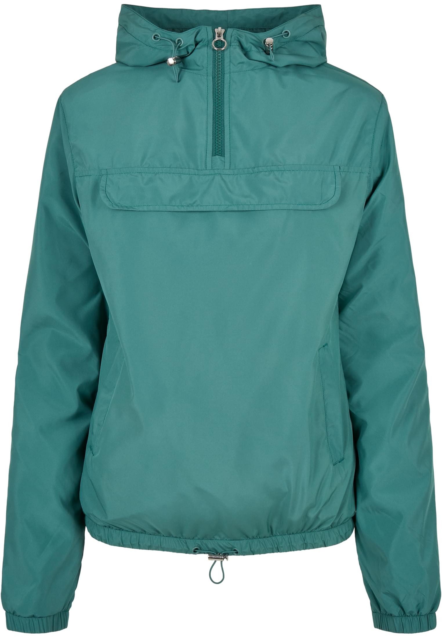 URBAN CLASSICS Windbreaker TB2013 - Ladies Basic Pull Over Jacket paleleaf günstig online kaufen