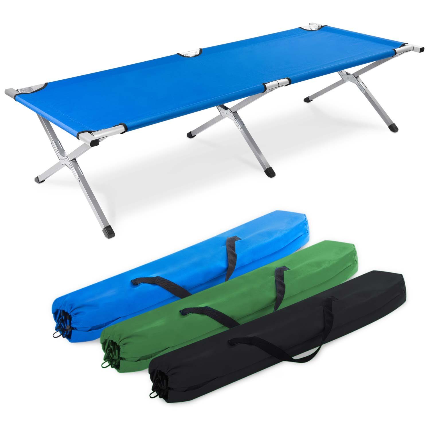 Goods+Gadgets Feldbett Faltbares Army-Bett (Campingbett, Klappbett) günstig online kaufen