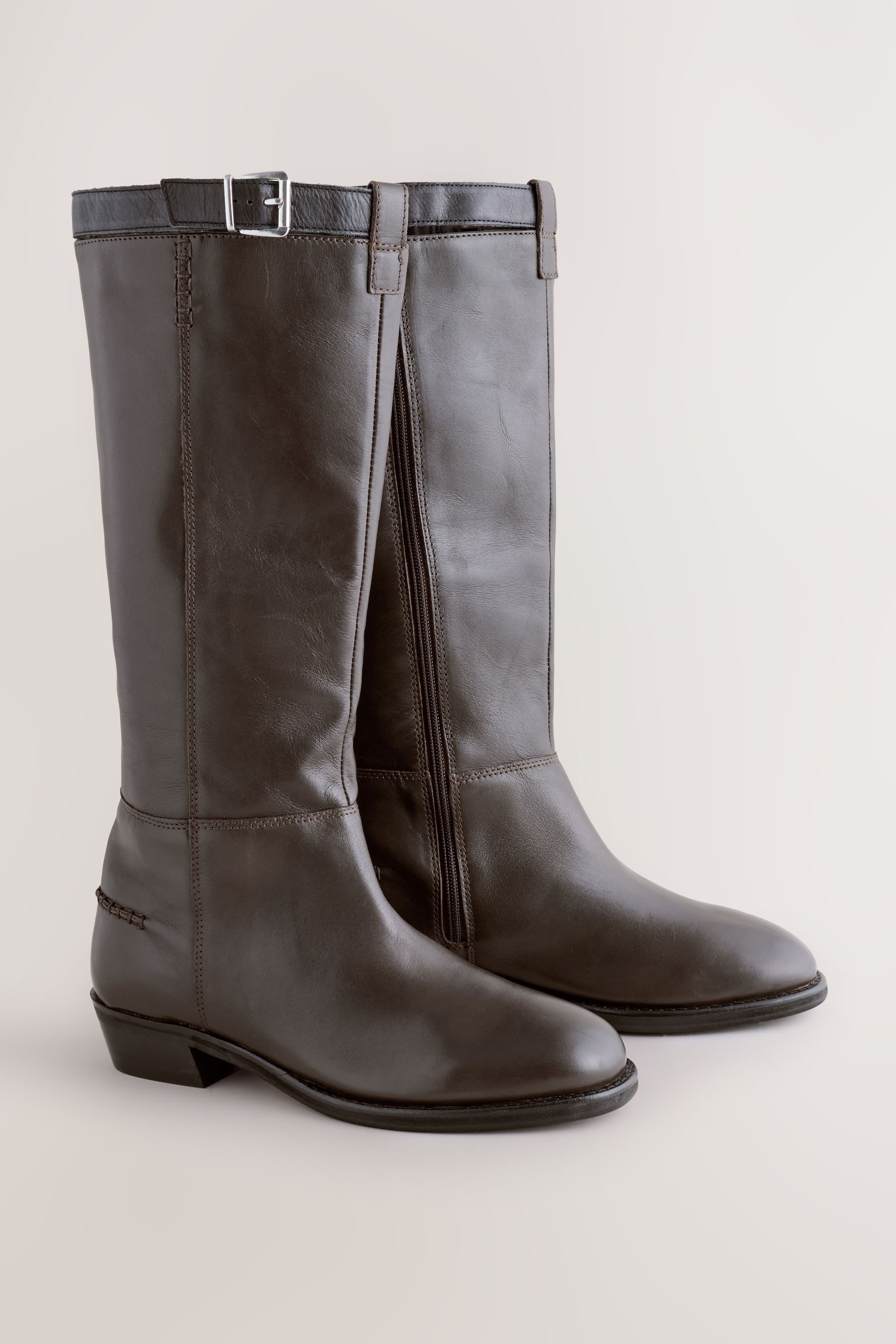 Next Forever Comfort® Kniehohe Stiefel mit Riemen Stiefel (1-tlg)