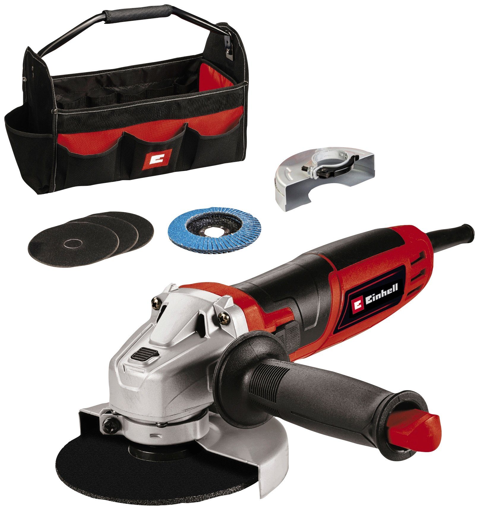 [3 Tage begrenzter Preis] Einhell Winkelschleifer TC-AG Kit 125/850