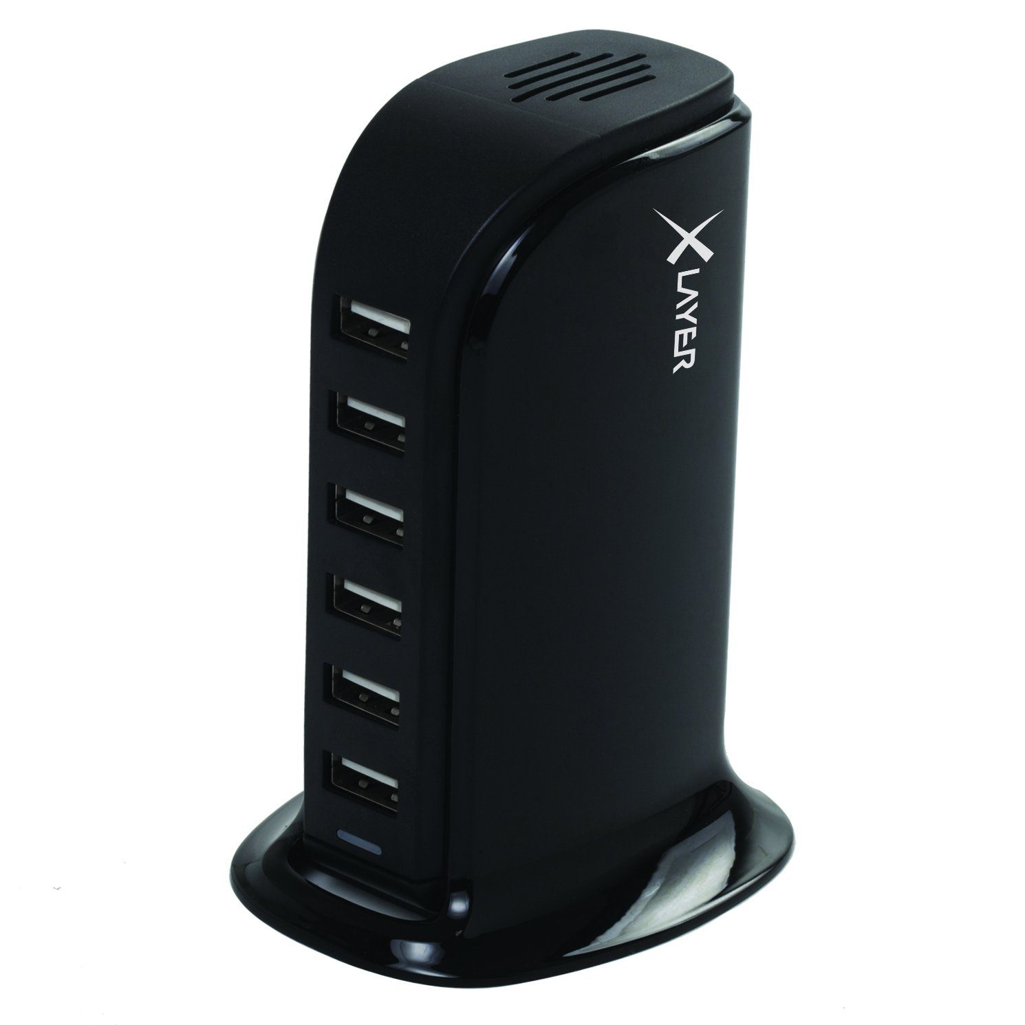 XLAYER »Ladegerät XLayer Power Tower 6Port USB Black« Smartphone