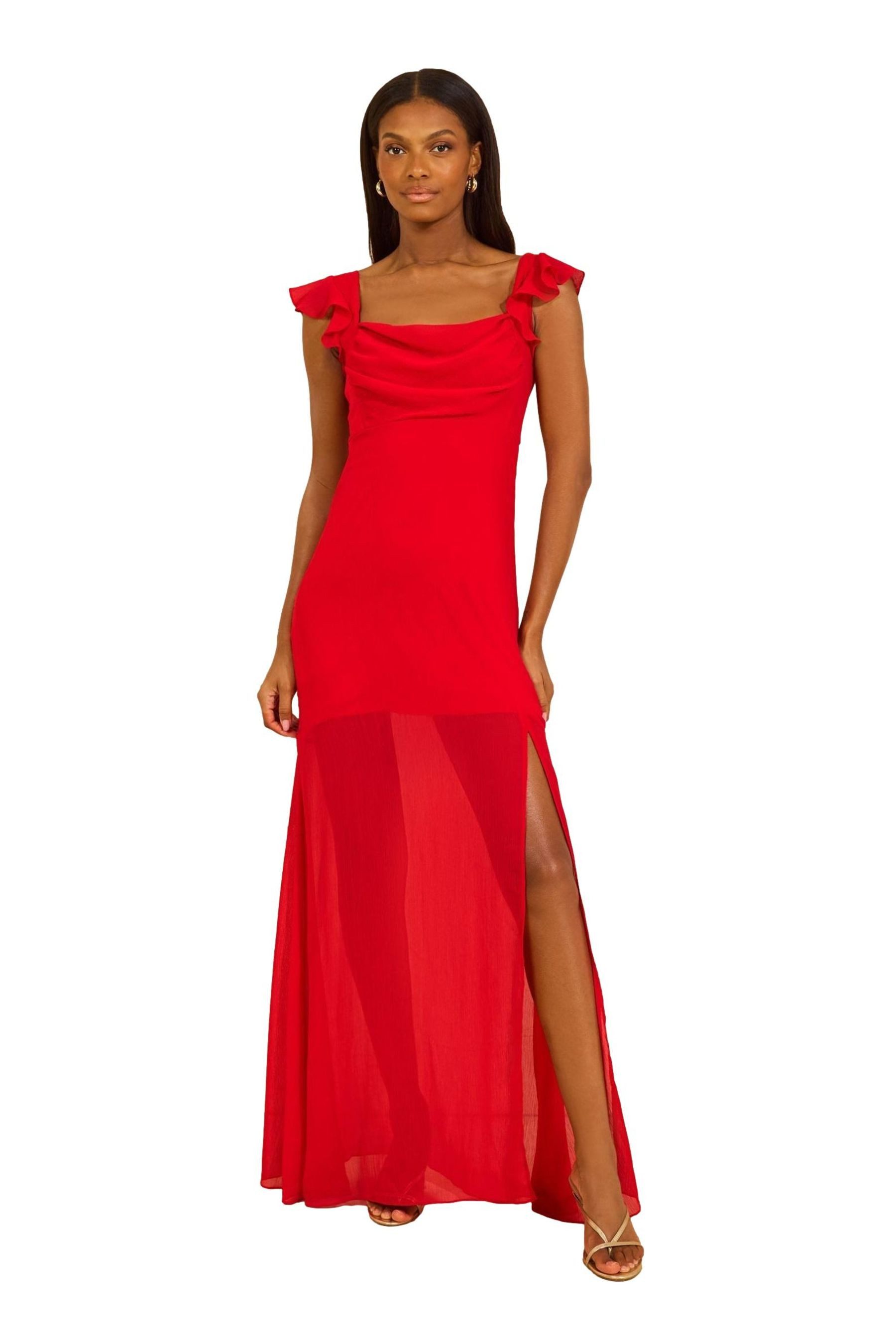 LIPSY Maxikleid Lipsy Maxi-Brautjungfernkleid, Regular (1-tlg)