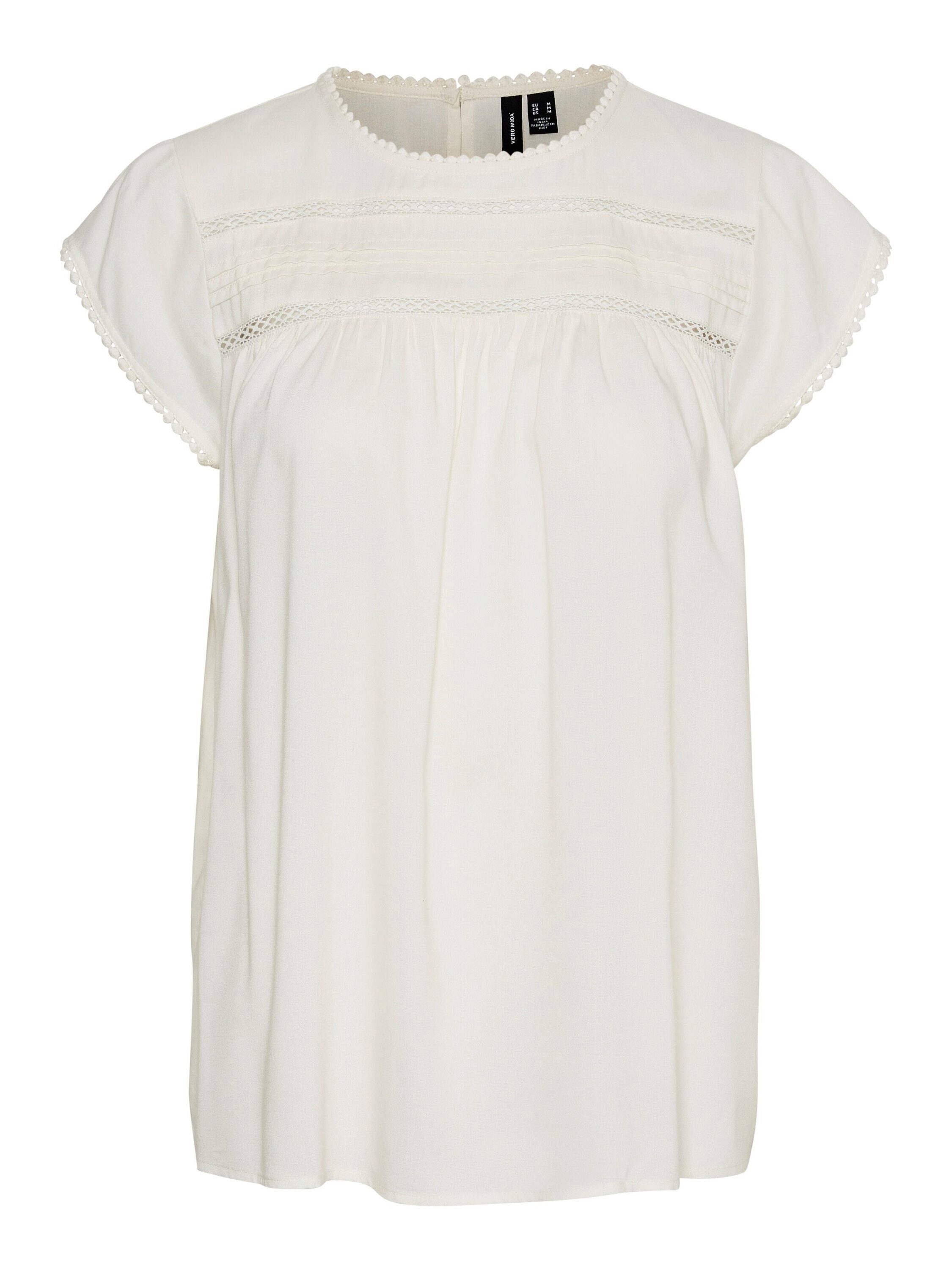 Vero Moda Kurzarmbluse VMDebbie (1-tlg) Cut-Outs