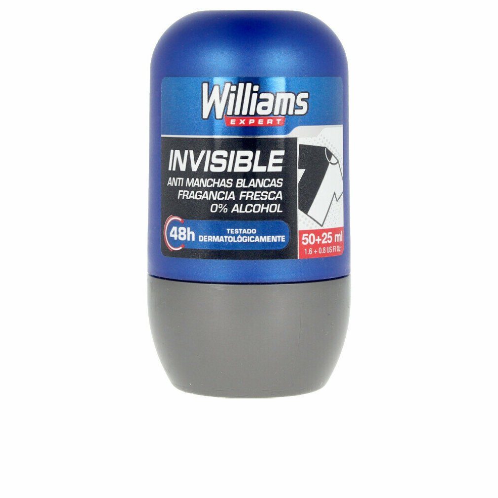 roll-on Deo-Zerstäuber Williams deo 48H 75 INVISIBLE ml