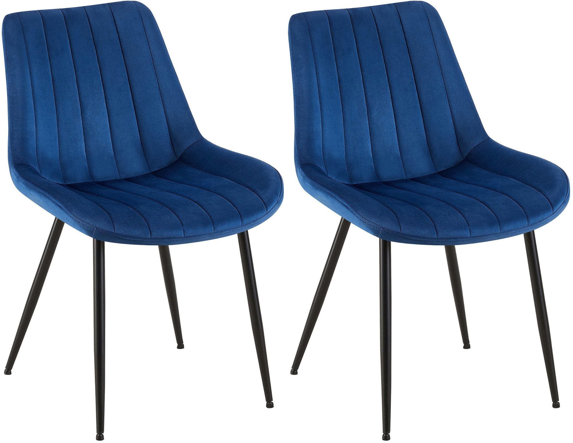 CLP Esszimmerstuhl Rahden Samt (2er Set), günstig online kaufen