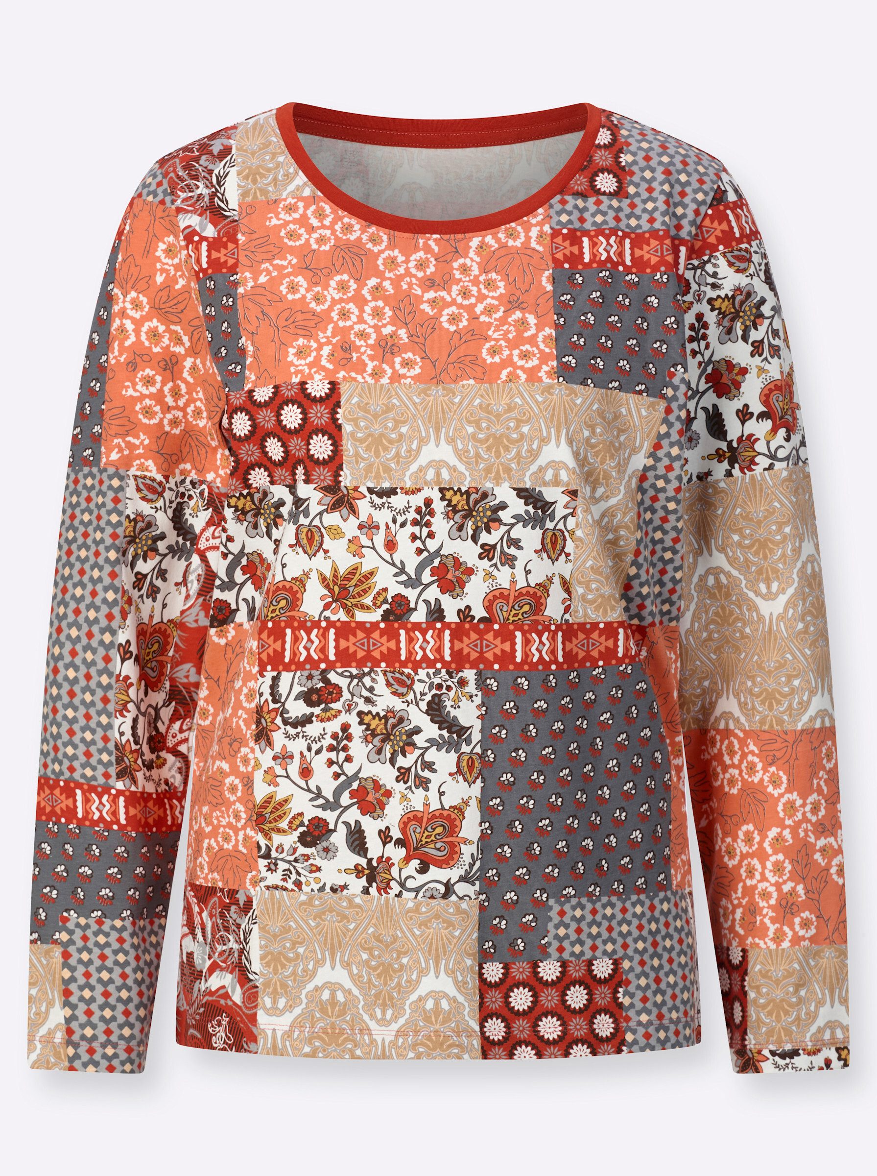 T-Shirt Langarm-Shirt Langarm