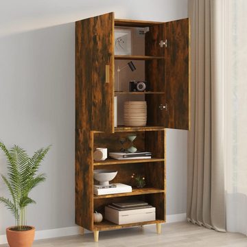 vidaXL Hängeschrank Hängeschrank Räuchereiche 69,5x34x90 cm (1-St)