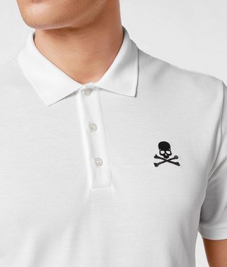 PHILIPP PLEIN Poloshirt PHILIPP PLEIN Polo Shirt Polohemd SS Skull Logo Hemd Polohemd T-shirt