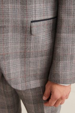 Next Jackenblazer Karierter Anzug im Tailored Fit: Sakko (1-tlg)