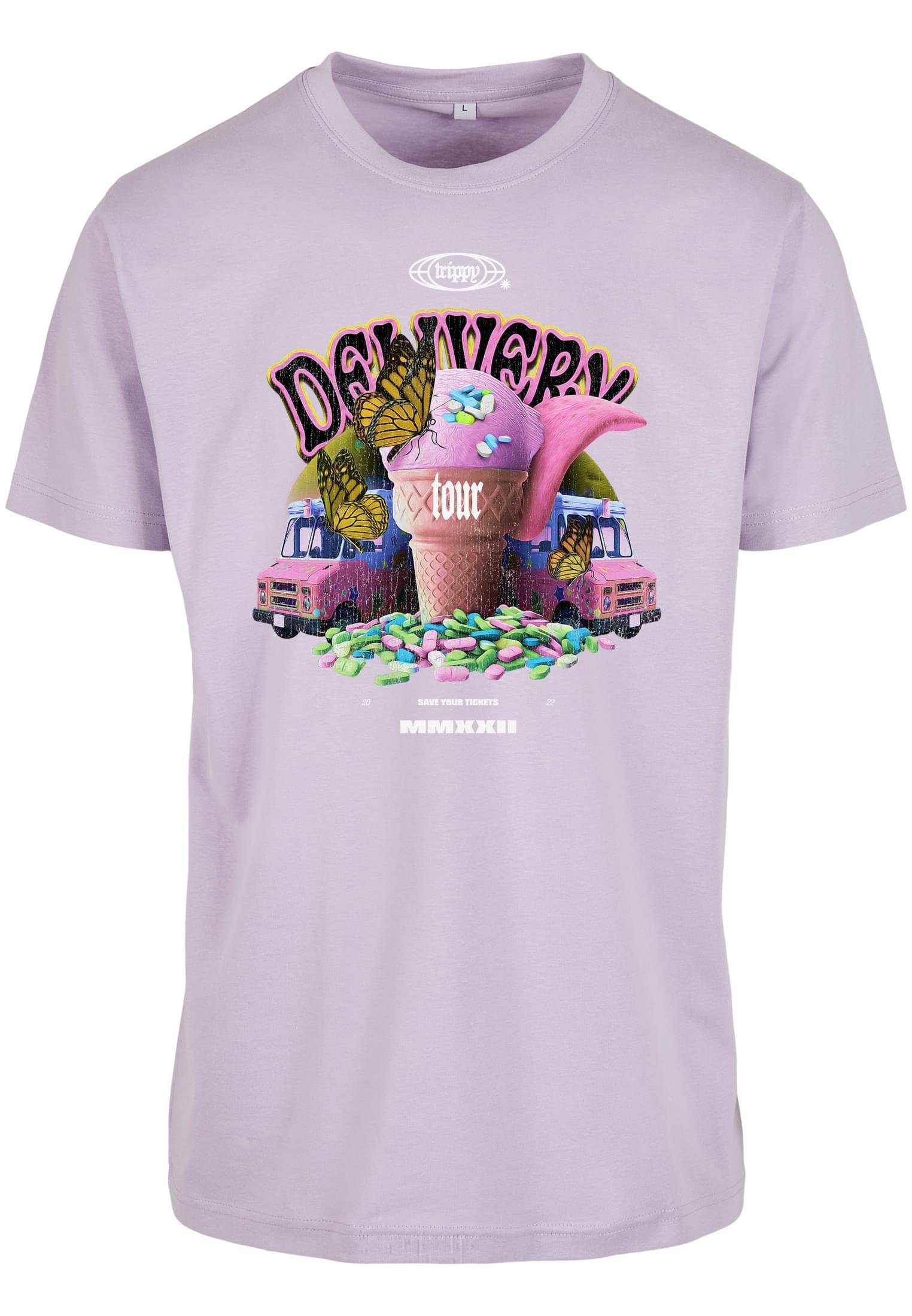 MisterTee Herren Delivery Kurzarmshirt (1-tlg) Tee Trippy