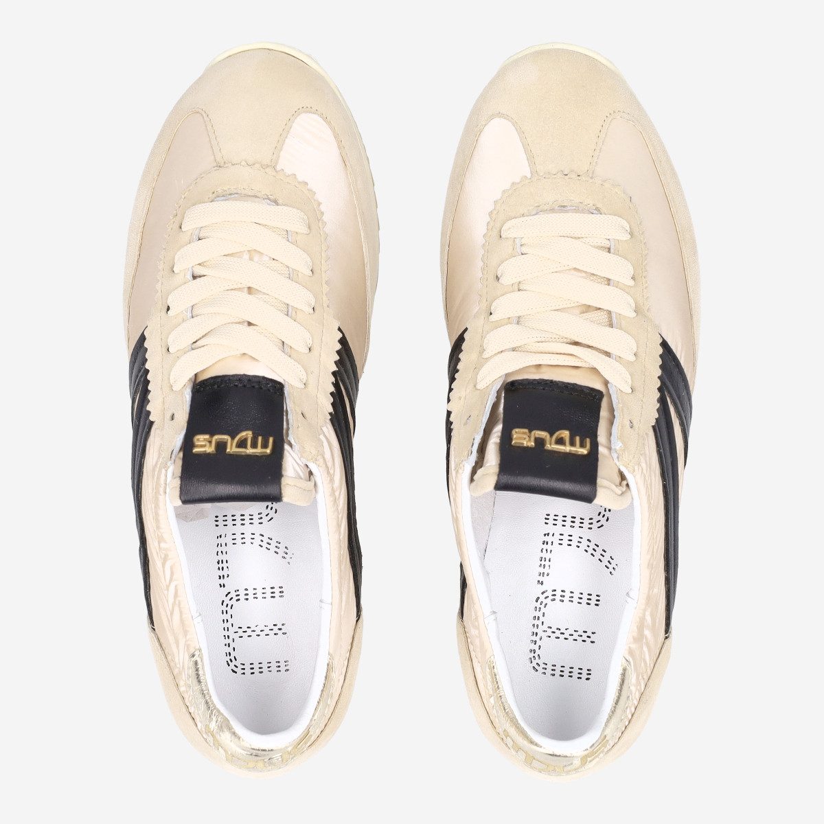 Mjus MJUS L74104 0001 CAMEL / NERO, Sneaker, Beige, Damen Sneaker